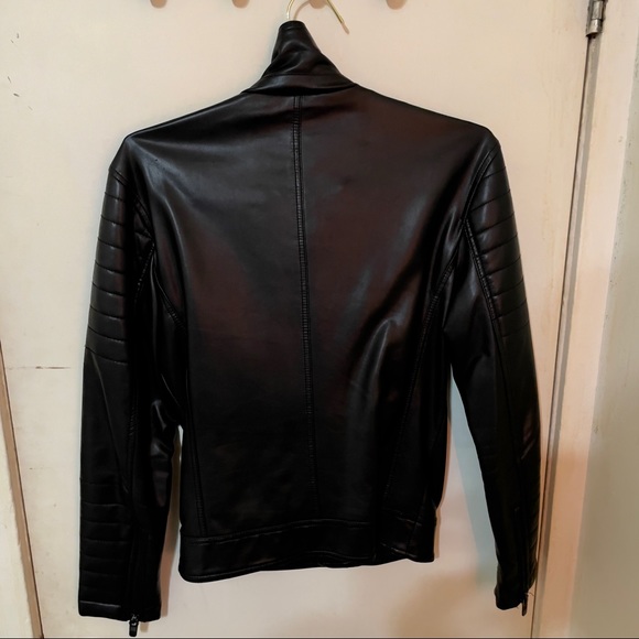 Zara Faux Leather Jacket - Picture 3 of 5